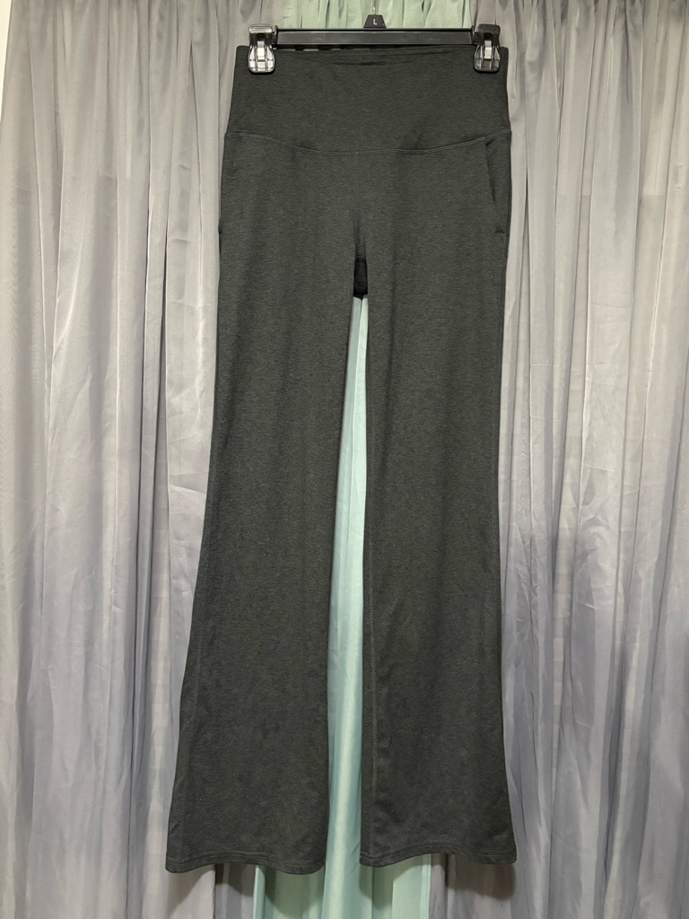 Charcoal Heather Gray Boot Cut Leggings